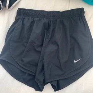 Nike all black running short